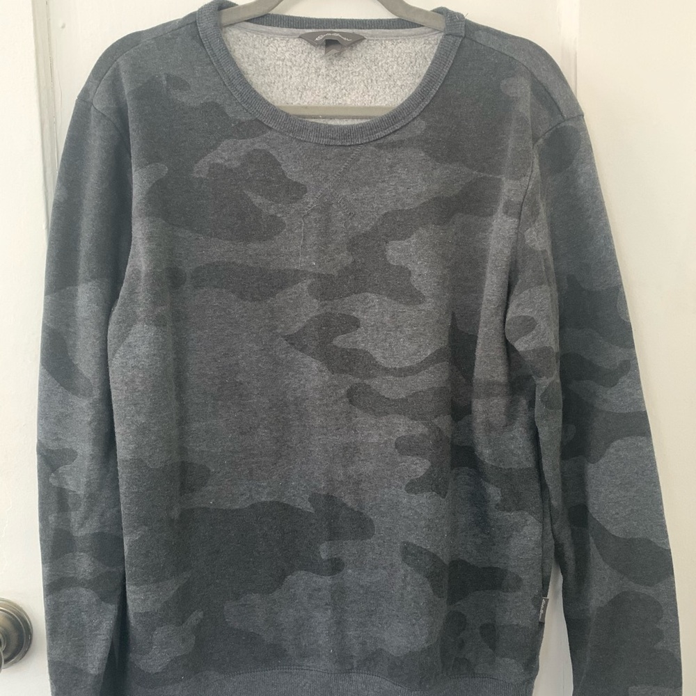 Camo Print crew neck